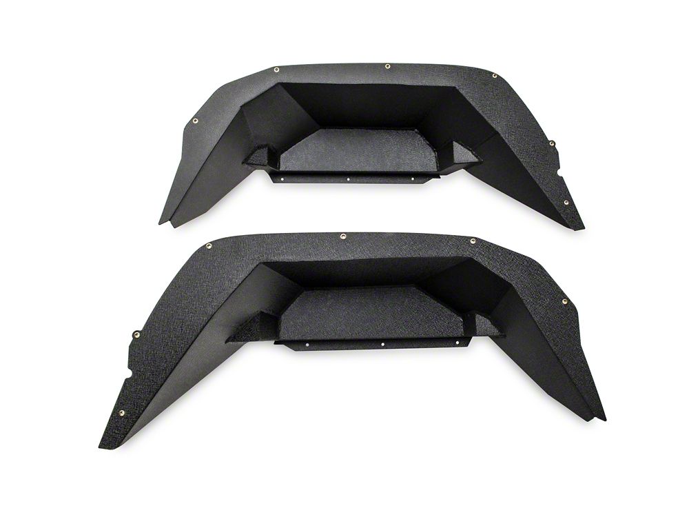 Barricade Aluminum Inner Fender Liners; Rear (20-25 Jeep Gladiator JT)