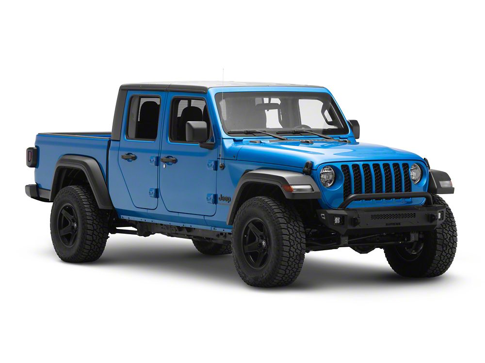 Barricade HD3 Stubby Front Bumper with LED Fog Lights (20-25 Jeep Gladiator JT)