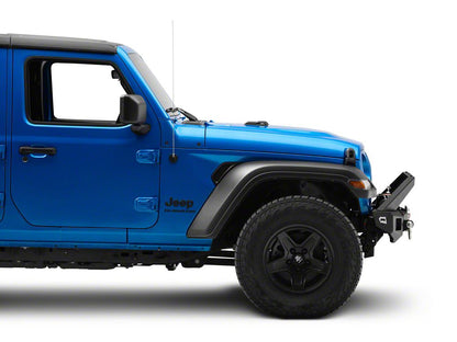 Barricade HD3 Stubby Winch Mount Front Bumper with LED Fog Lights (20-25 Jeep Gladiator JT)