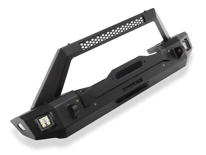 Barricade HD3 Stubby Winch Mount Front Bumper with LED Fog Lights (20-25 Jeep Gladiator JT)