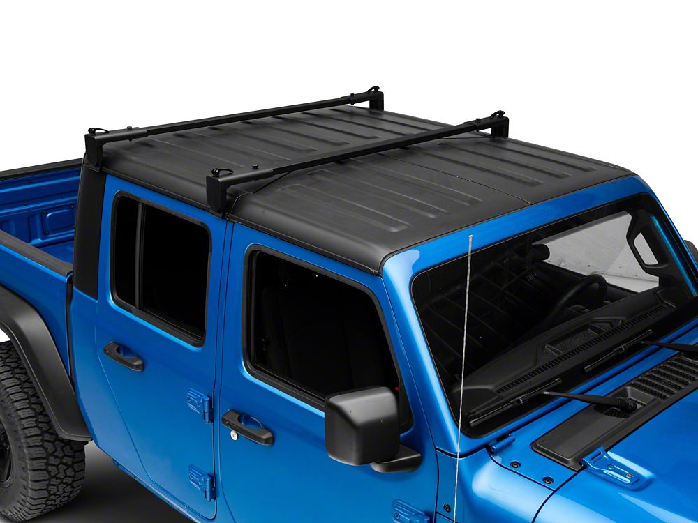 Barricade Two Bar Removable Roof Rack For Factory Hardtop Only (20-25 Jeep Gladiator JT)