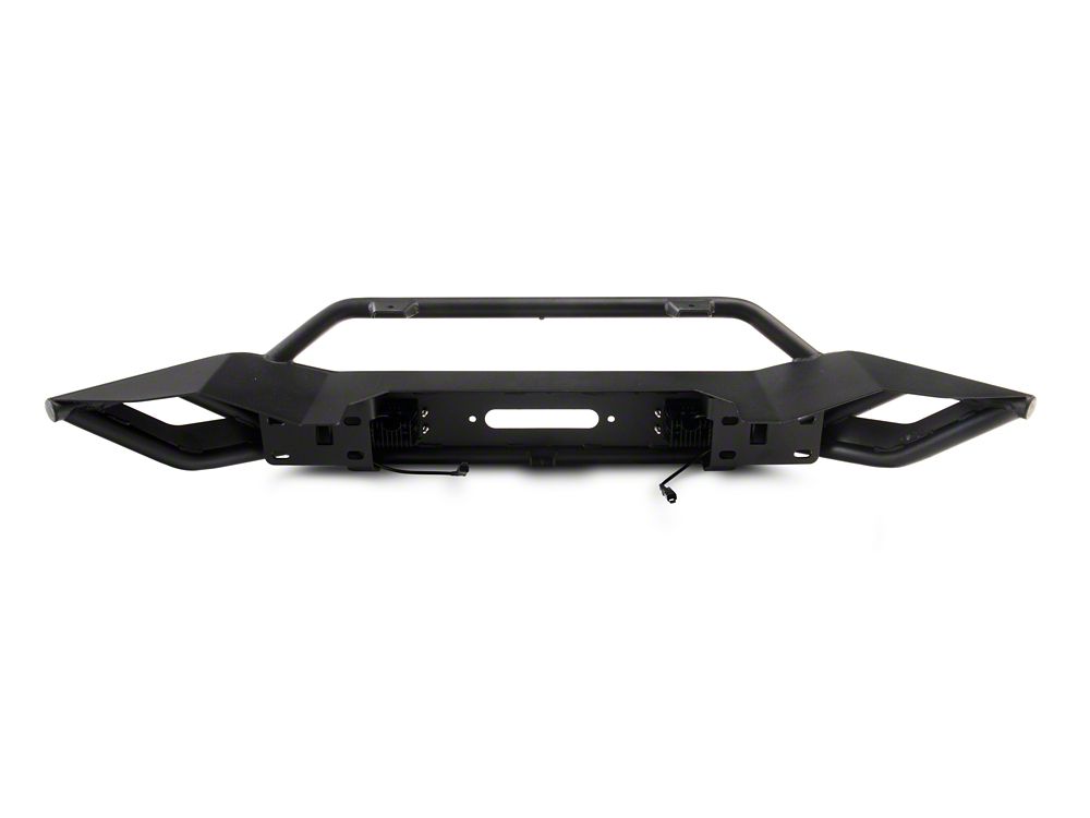 Barricade Trail Runner Front Bumper with LED Fog Lights and 20-Inch Dual Row LED Light Bar (20-25 Jeep Gladiator JT)
