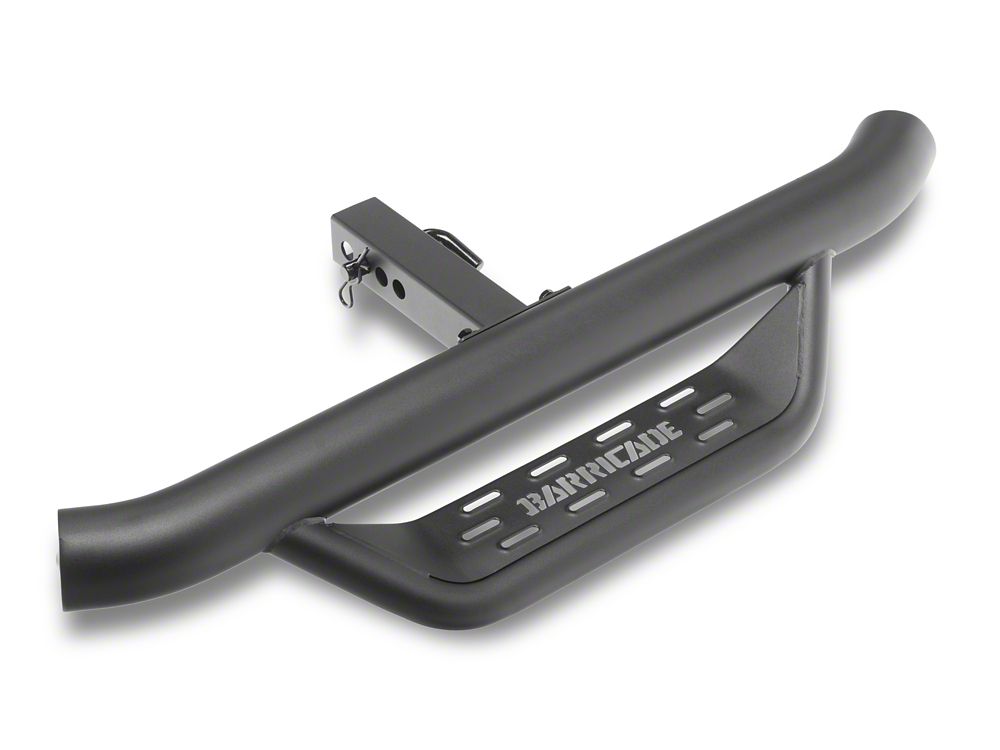 Hd Tubular Rails Barricade HD Tubular Hitch Step for 2-Inch Receiver (Universal; Some A ...