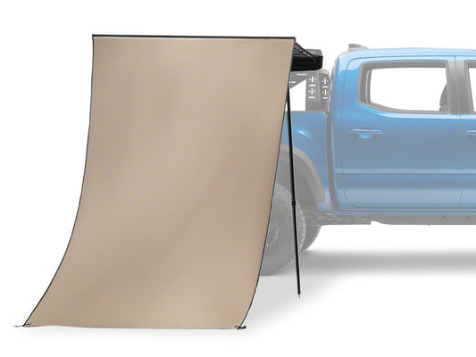 Barricade Front Wall for Adventure Series 6.50-Foot x 4.50-Foot Double Track Pull Out Awning