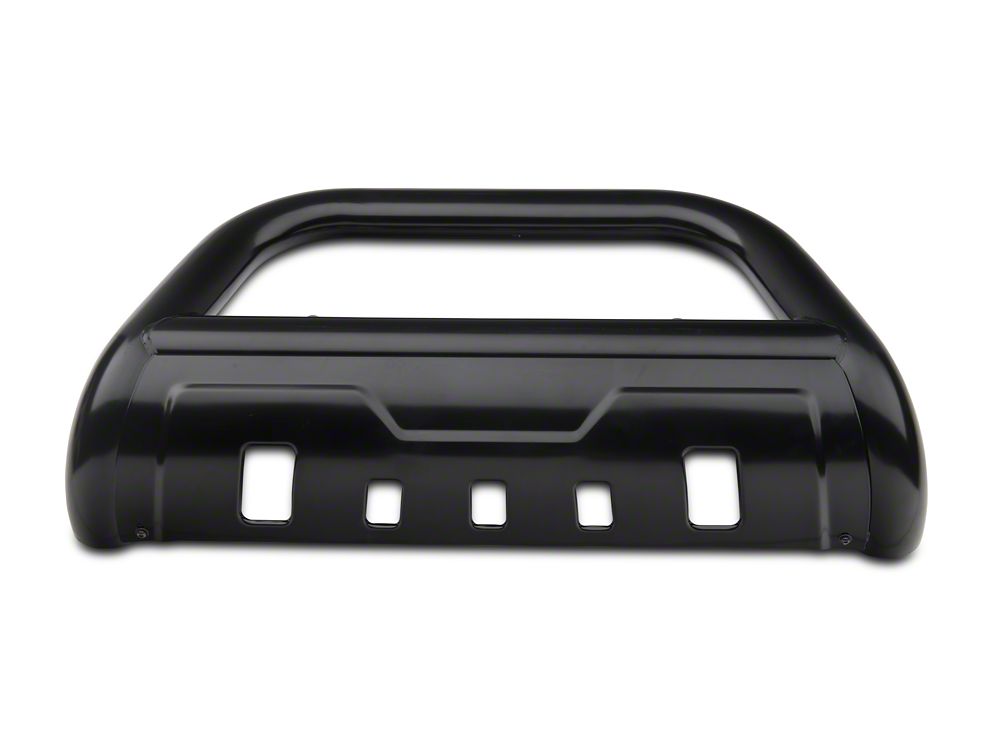 Barricade 3.50-Inch Oval Bull Bar with Skid Plate; Black (09-18 RAM 1500, Excluding Rebel)