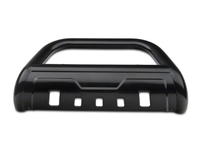 Barricade 3.50-Inch Oval Bull Bar with Skid Plate; Black (09-18 RAM 1500, Excluding Rebel)