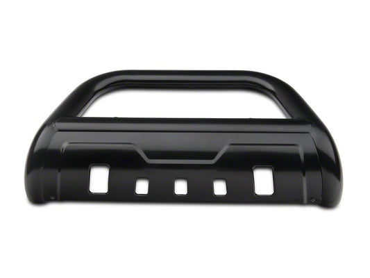Barricade 3.50-Inch Oval Bull Bar with Skid Plate; Black (09-18 RAM 1500, Excluding Rebel)