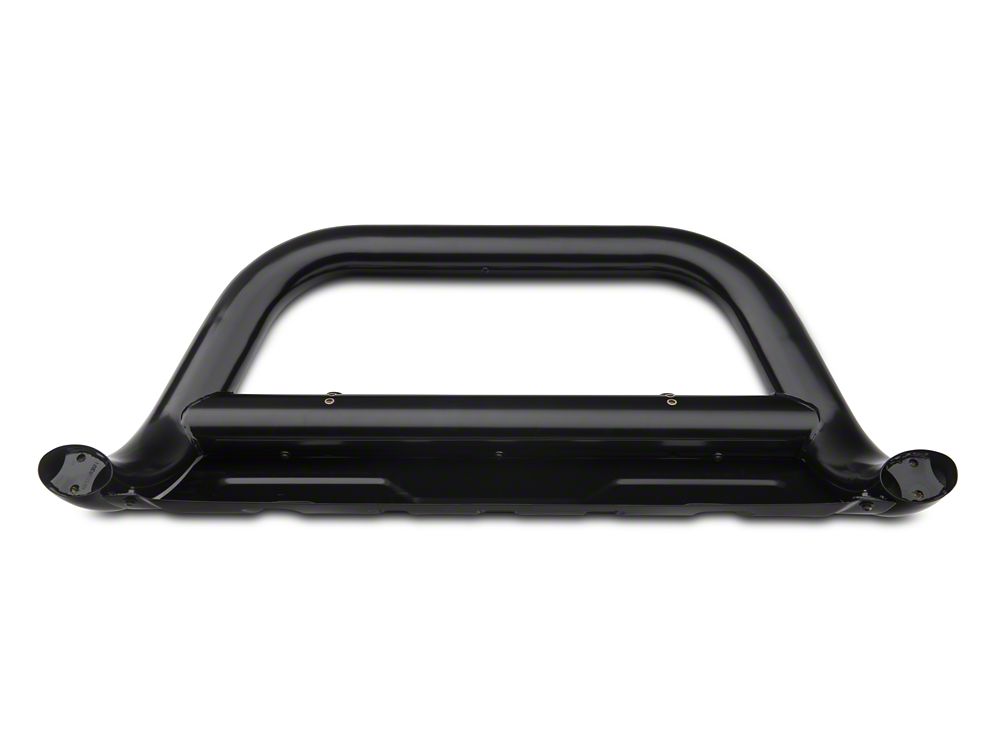 Barricade 3.50-Inch Oval Bull Bar with Skid Plate; Black (09-18 RAM 1500, Excluding Rebel)
