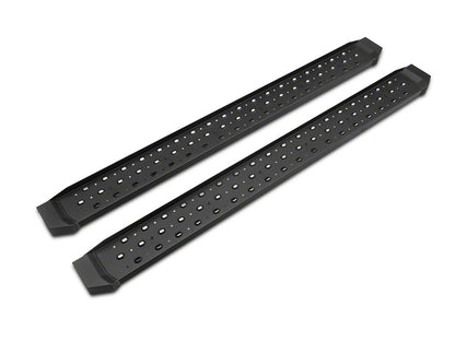 Barricade Rattler Running Boards; Black (09-18 RAM 1500)
