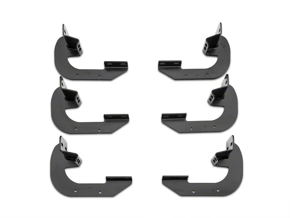 Barricade I4 Running Boards; Black (09-18 RAM 1500 Crew Cab)
