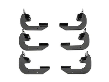 Barricade I4 Running Boards; Black (09-18 RAM 1500 Crew Cab)