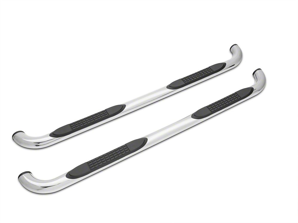 Barricade 3-Inch Side Step Bars; Stainless Steel (09-18 RAM 1500)