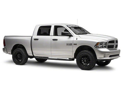 Barricade 3-Inch Side Step Bars; Black (09-18 RAM 1500)