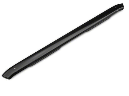 Barricade 5-Inch Oval Bent End Side Step Bars; Black (02-08 RAM 1500 Quad Cab)