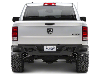 Barricade Extreme HD Rear Bumper; Textured Black (09-18 RAM 1500)
