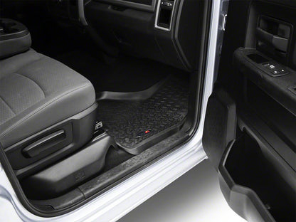 Barricade Front Floor Mats; Black (12-18 RAM 1500)