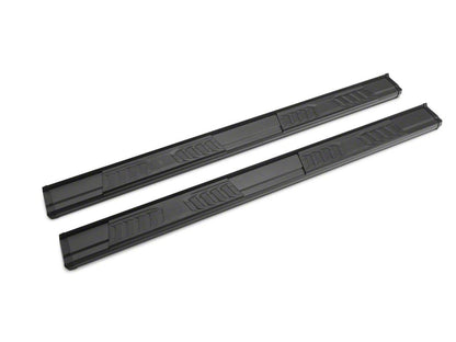 Barricade S6 Running Boards; Black (19-25 RAM 1500 Crew Cab)