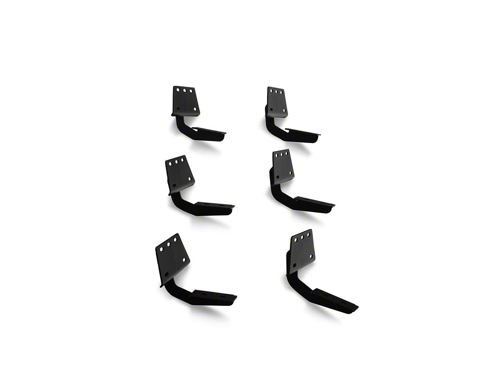 Barricade S6 Running Boards; Black (19-25 RAM 1500 Quad Cab)