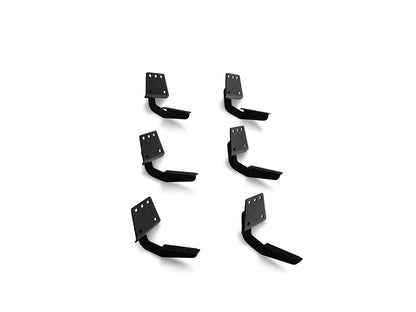 Barricade S6 Running Boards; Black (19-25 RAM 1500 Quad Cab)