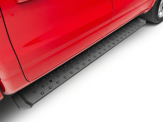 Barricade Rattler Running Boards; Textured Black (19-25 RAM 1500 Crew Cab)