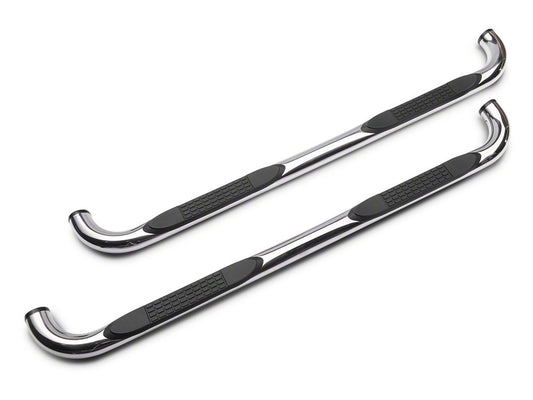Barricade 3-Inch Side Step Bars; Stainless Steel (19-25 RAM 1500 Quad Cab)