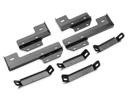 Barricade 3-Inch Side Step Bars; Stainless Steel (19-25 RAM 1500 Quad Cab)