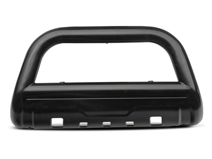 Barricade 3.50-Inch Oval Bull Bar with Skid Plate; Black (19-24 RAM 1500, Excluding Rebel & TRX)