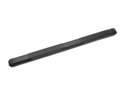 Barricade Saber 5-Inch Aluminum Side Step Bars; Black Cover Plates (19-25 RAM 1500 Quad Cab)