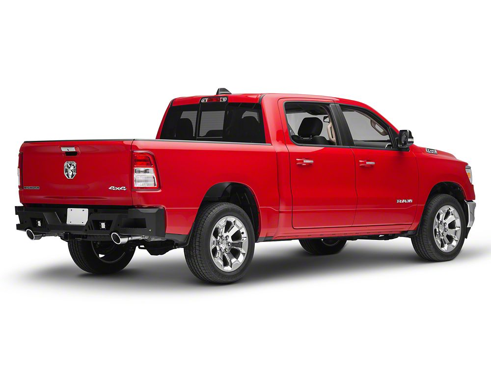 Barricade Extreme HD Rear Bumper with LED Fog Lights (19-25 RAM 1500)