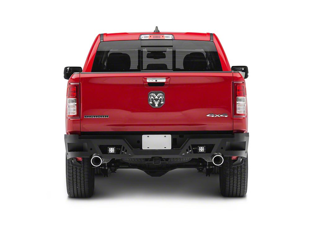 Barricade Extreme HD Rear Bumper with LED Fog Lights (19-25 RAM 1500)
