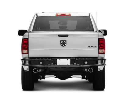 Barricade Tubular HD Rear Bumper with LED Fog Lights (09-18 RAM 1500)