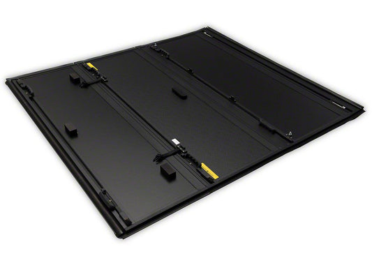 Barricade Low Profile Hard Tri-Fold Tonneau Cover (15-19 Sierra 2500 HD w/ 6.50-Foot Standard Box)