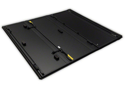 Barricade Low Profile Hard Tri-Fold Tonneau Cover (15-19 Sierra 3500 HD w/ 6.50-Foot Standard Box)