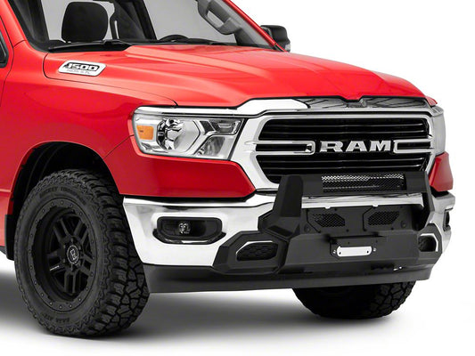 Barricade HD Stubby Front Bumper with Winch Mount (19-24 RAM 1500, Excluding EcoDiesel, Rebel & TRX)