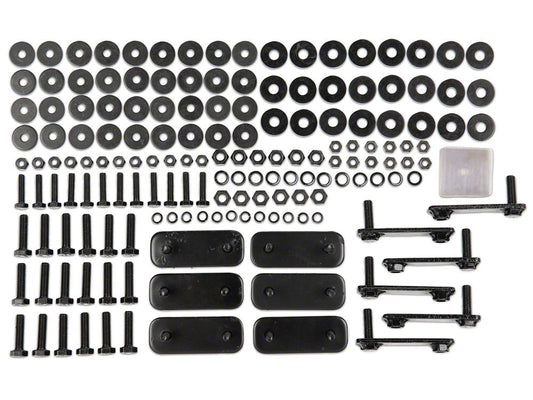 Barricade Replacement Running Board Hardware Kit for R102581-B Only (09-18 RAM 1500 Quad Cab)