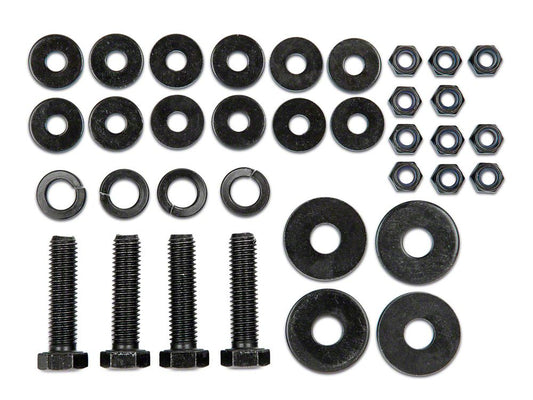 Barricade Replacement Side Step Bar Hardware Kit for R108977 Only (19-25 RAM 1500 Quad Cab)