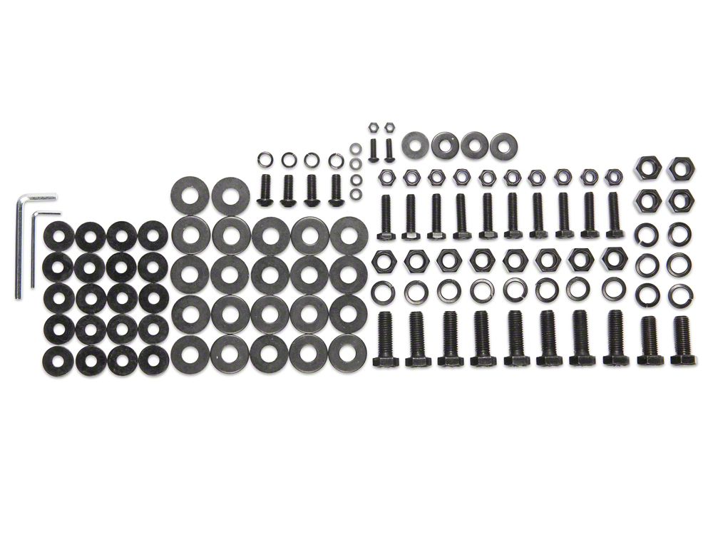 Barricade Replacement Grille Guard Hardware Kit for R138681 Only (09-18 RAM 1500, Excluding Rebel)