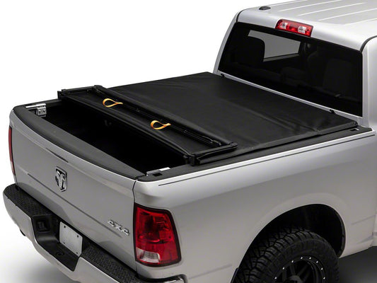 Barricade Soft Quad-Fold Tonneau Cover (09-18 RAM 1500 w/ 5.7-Foot Box & w/o RAM Box)