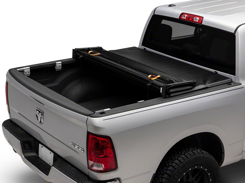 Barricade Soft Quad-Fold Tonneau Cover (09-18 RAM 1500 w/ 5.7-Foot Box & w/o RAM Box)