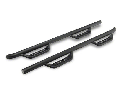 Barricade Tubular Drop Steps; Fine Textured Black Finish (19-25 RAM 1500 Crew Cab)