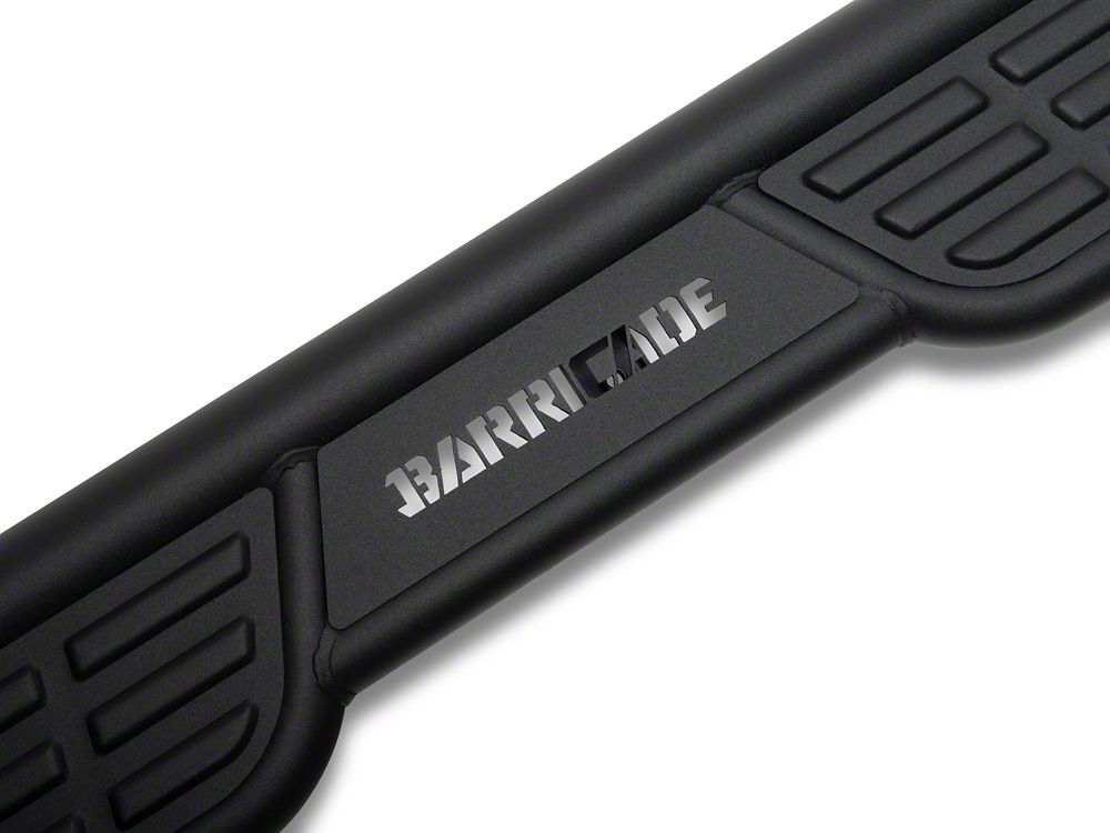 Barricade Formed HD Running Boards; Textured Black (19-25 RAM 1500 Quad Cab)