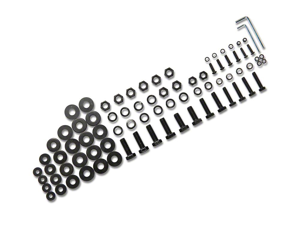 Barricade Replacement Bull Bar Hardware Kit for R102573 Only (09-18 RAM 1500, Excluding Rebel)