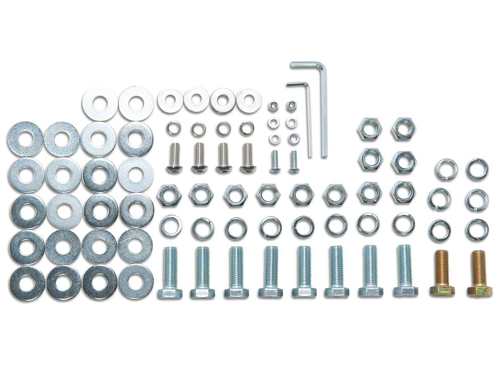 Barricade Replacement Grille Guard Hardware Kit for R102568 Only (09-18 RAM 1500, Excluding Rebel)