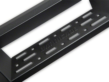 Barricade Canyon Drop Steps; Textured Black (19-25 RAM 1500 Crew Cab)
