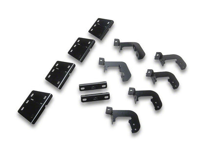 Barricade Canyon Drop Steps; Textured Black (19-25 RAM 1500 Crew Cab)