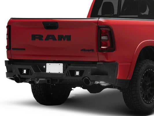 Barricade HD Rear Bumper with LED Fog Lights (25-26 RAM 1500, Excluding RHO)