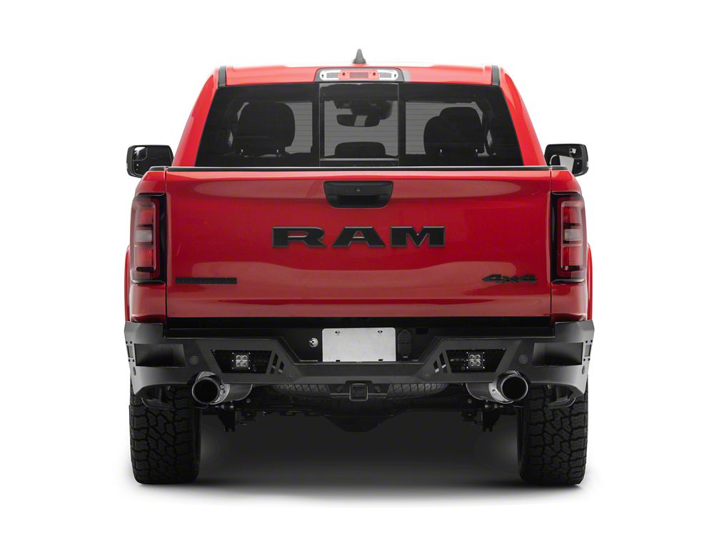 Barricade HD Rear Bumper with LED Fog Lights (25-26 RAM 1500, Excluding RHO)