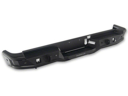 Barricade HD4 Tubular Rear Bumper with LED Fog Lights (19-24 RAM 1500, Excluding TRX)