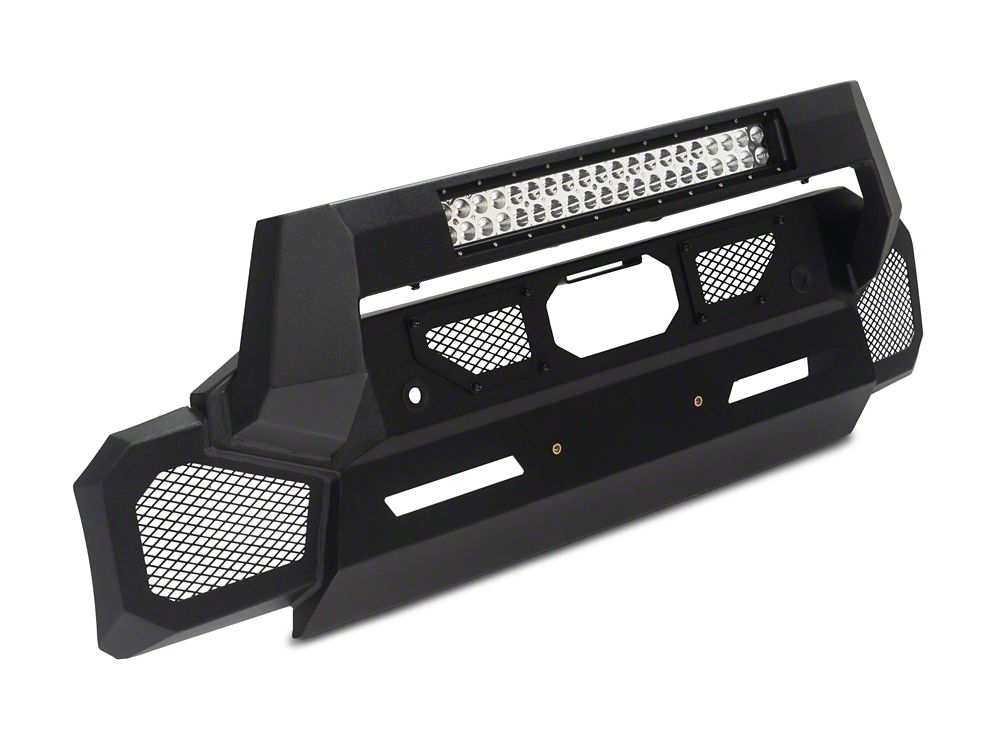 Barricade HD Stubby Front Bumper with 20-Inch LED Light Bar (25-26 RAM 1500, Excluding RHO)