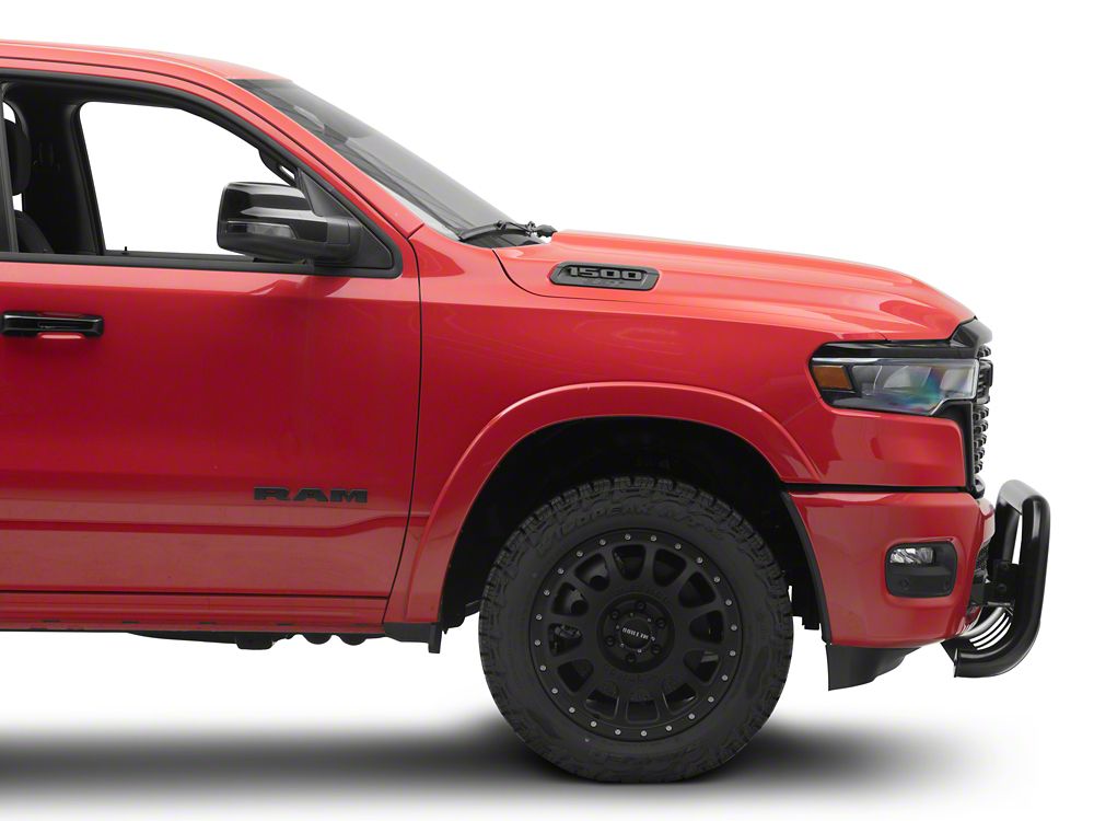 Barricade 3-Inch Bull Bar; Black (25-26 RAM 1500, Excluding RHO)